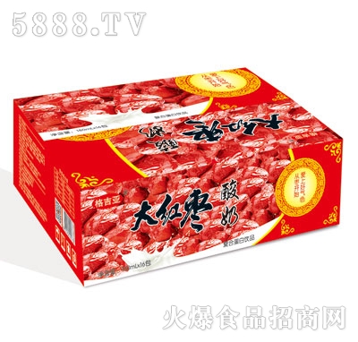 格吉亞大紅棗酸奶180mlX16