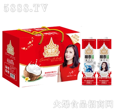 椰泰椰汁喜慶裝1Lx6（生榨版）