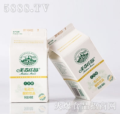 美森莊園乳動力無蔗糖酸奶飲品