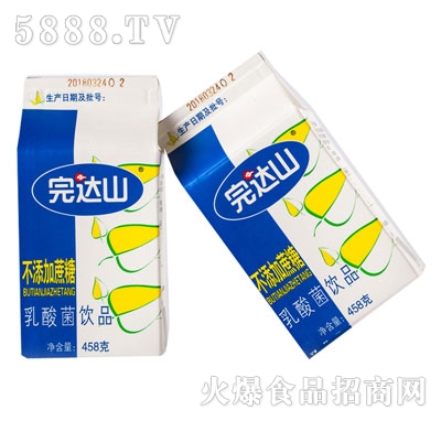 完達山無蔗糖乳酸菌飲品