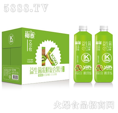 艾爾牧益生菌獼猴桃發(fā)酵復(fù)合果汁1.08lx6瓶