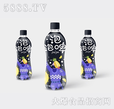 泡泡啤菠蘿味338ml