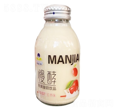 益正元慢酵果汁輕爽酸奶270ml紅棗味