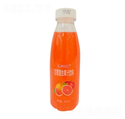 康匯園紅橙復(fù)合果汁飲料450ml