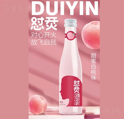 懟烎果酒甜蜜白桃味果味飲料招商