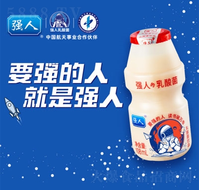 強人乳酸菌乳飲品108ml4支5排6板