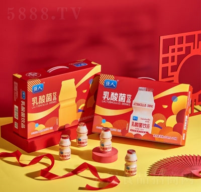 強人乳酸菌乳飲品禮盒裝108ml4支7排