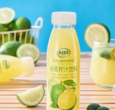 優(yōu)之生活小青檸汁飲料300ml6瓶4組