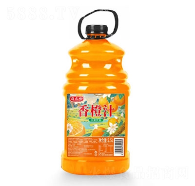 海之吟香橙汁果汁飲料2.5L