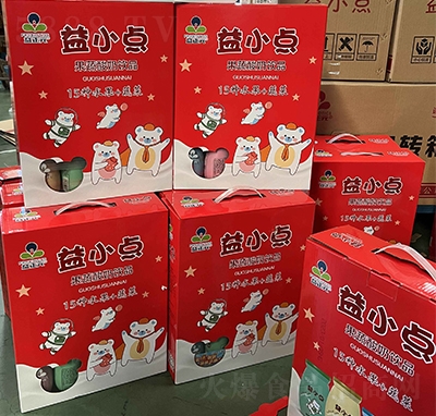益小點(diǎn)多口味果蔬酸奶飲品108克禮盒裝