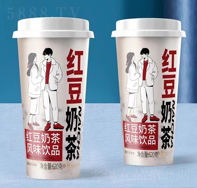 康匯園紅豆奶茶風味飲品620g