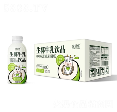 全益優(yōu)生椰牛乳復(fù)合蛋白飲料400gX15瓶