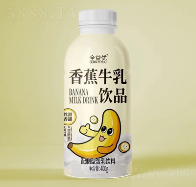 全益優(yōu)香蕉牛乳飲品400g