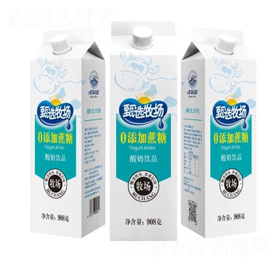 美森莊園甄選牧場酸奶飲品908克