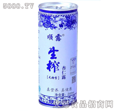 順露生榨杏仁露240ml