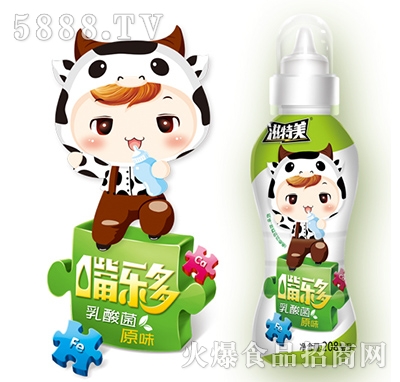 滋特美嘴樂多乳酸菌原味208ml