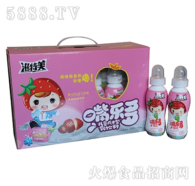 滋特美嘴樂多兒童成長型乳飲料草莓味