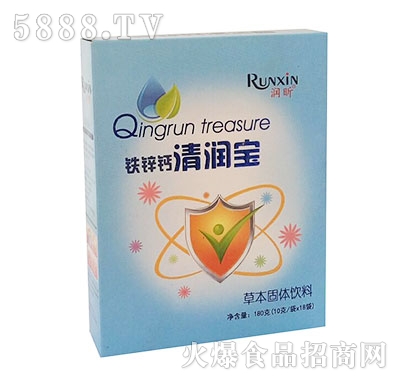 潤(rùn)昕鐵鋅鈣清潤(rùn)寶180g