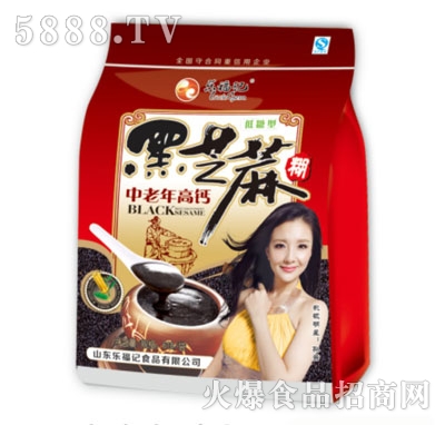 樂福記中老年高鈣黑芝麻糊