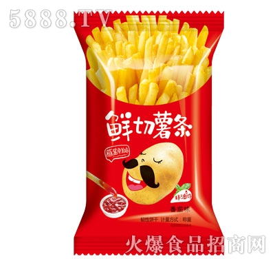 杰士利鮮切薯?xiàng)l番茄味