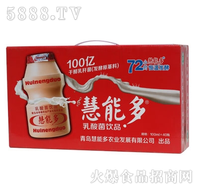 慧能多乳酸菌100mlx40瓶