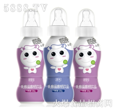 酷我乳酸菌酸奶飲品原味200g