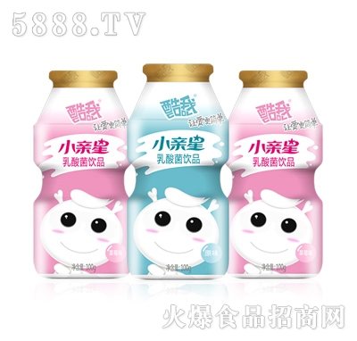 酷我小親星乳酸菌飲品100ML原味和草莓味