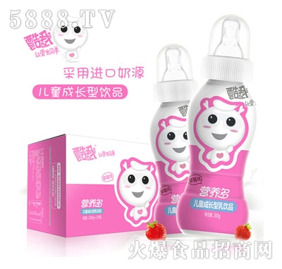 ��ϴ������ҠI(y��ng)�B(y��ng)����ͯ���L(zh��ng)�������������ϲ�ݮζ200gx20ƿ