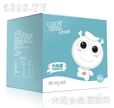 酷我小親星乳酸菌原味100gx40瓶