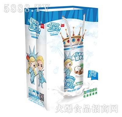 Honey甜心兒童成長椰子汁禮盒