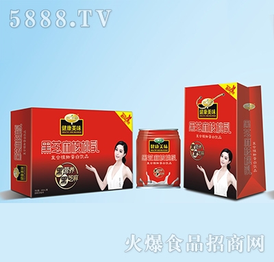 好仁好露黑芝麻核桃乳復(fù)合植物蛋白飲品240ml