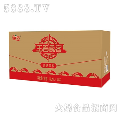 王者食客風(fēng)味飲料320mlx40杯