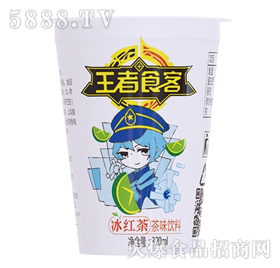 王者食客冰紅茶茶味飲料320ml