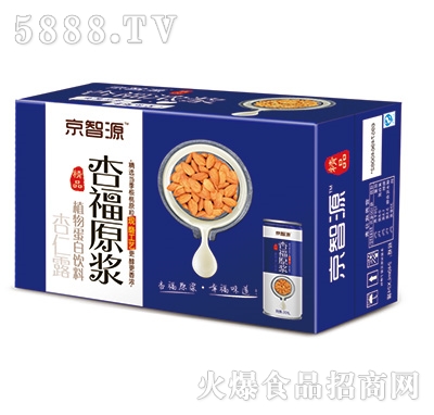 京智源杏福原漿杏仁露240mlx20罐