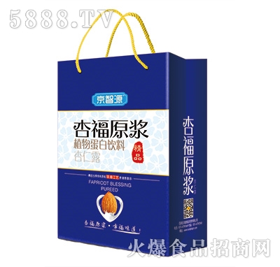 京智源杏福原漿杏仁露手提裝