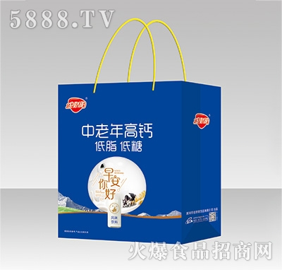 金嬌陽低脂低糖中老年高鈣風味飲料禮盒