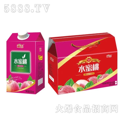 通飛水蜜桃果味飲料