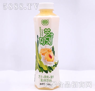 優(yōu)貝源芝士奶昔芝士+黃桃乳味飲料
