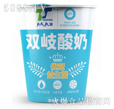 天太乳業(yè)酸奶雙岐杯