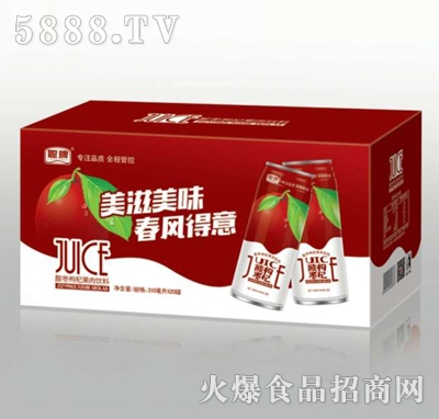 聰牌酸棗枸杞果肉飲料（箱）