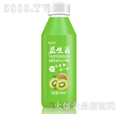 搖搖潮飲益生菌發(fā)酵獼猴桃汁450ml
