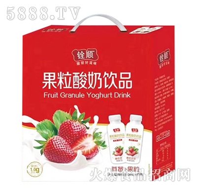 銓順果粒酸奶飲品310mlx10瓶