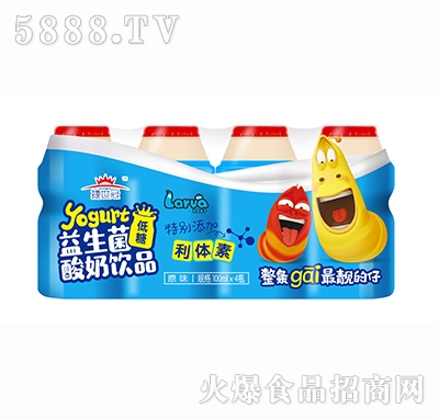 捷世冠益生菌酸奶飲品100mlx4瓶