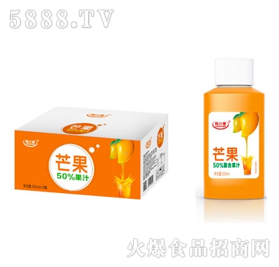 粒汁健芒果50%果汁350mlX15