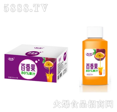 粒汁健百香果80%果汁350mlX15