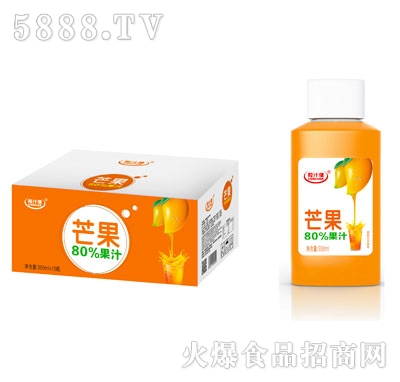 粒汁健芒果80%果汁350mlX15