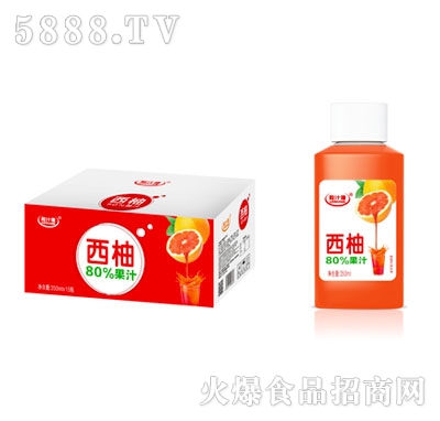 粒汁健西柚80%果汁350mlX15