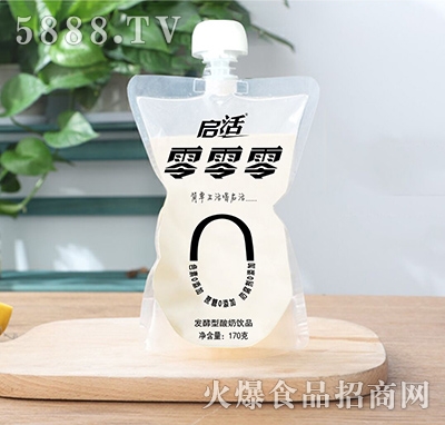 啟活零零零發(fā)酵型酸奶170克