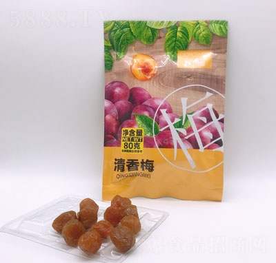啟巧食品清香梅80g