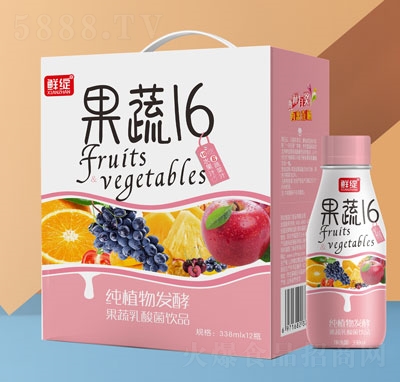 鮮綻果蔬乳酸菌飲品（箱）